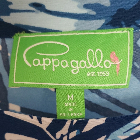 Cappagallo Blue Floral Dress - Picture 7 of 7